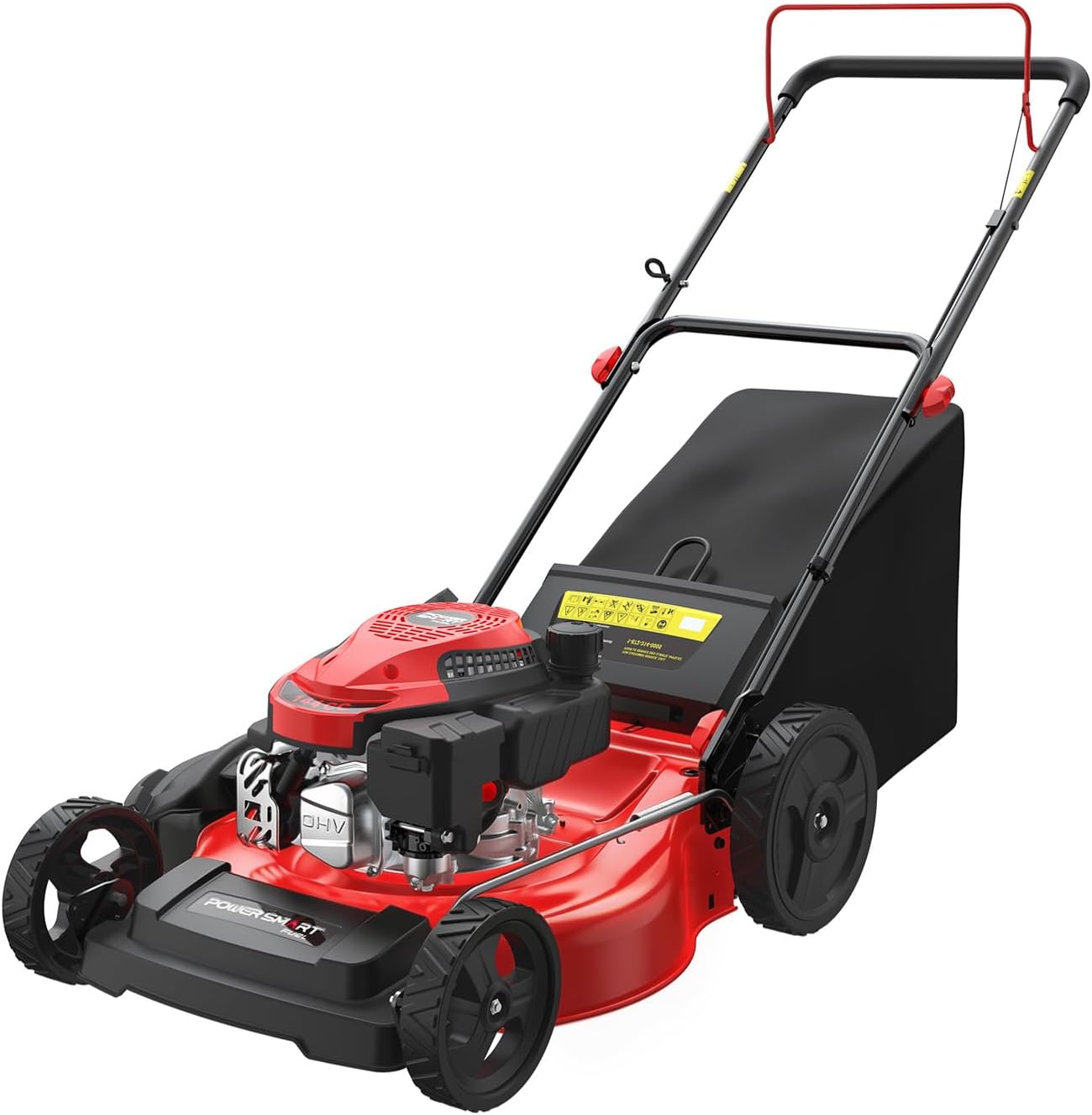 Hyper Tough 40V Cordless 16-Inch Walk-Behind Lawn Mower with 2x 4.0Ah Batteries