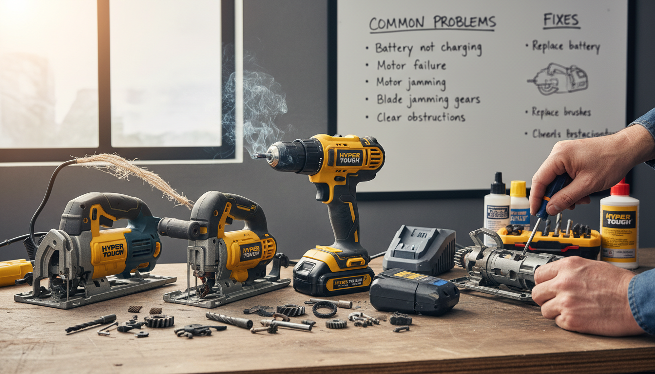 Common Problems with Hyper Tough Power Tools and How to Fix Them